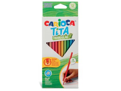 Carioca Tita Triangular Box 12ks