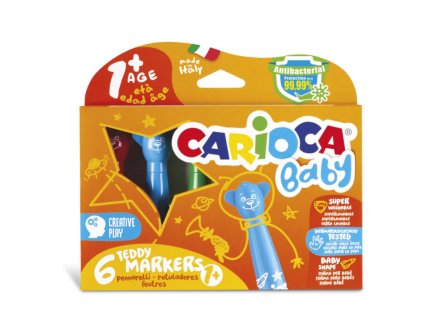 Carioca Baby Teddy 1+ 6ks