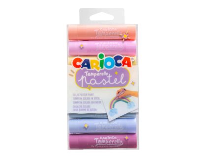 Carioca temperové barvy Pastel 8ks