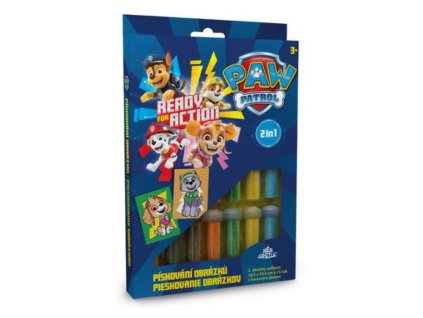 Pískování obrázků -Tlapková patrola 2v1