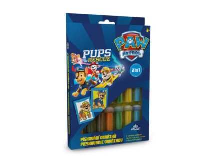 Pískování obrázků -Tlapková patrola 2v1 RUBBLE&CHASE
