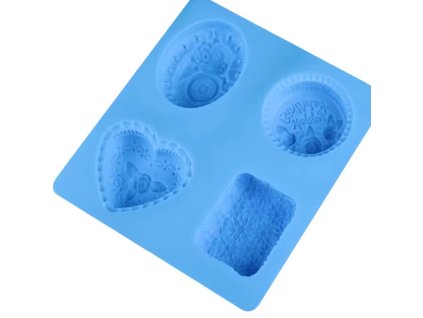 Silikonová forma ve tvaru mýdla