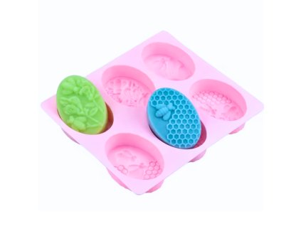 silikonová forma na mýdlo