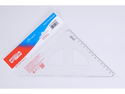 Koh-i-noor trojúhelník čirý s kolmicí