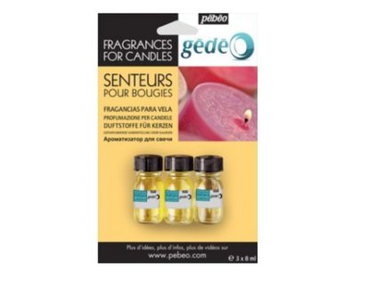 Gédéo vonné oleje na svíčky - 3 druhy