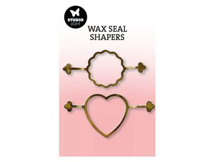 Studio Light - Formy na pečetě, 2 ks - Srdíčko
