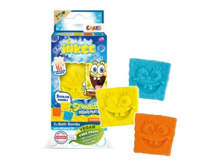 INKEE - Mini pack šumivá bomba - Sponge Bob