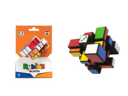 Spin Master - RUBIKOVA KOSTKA BAREVNÉ BLOKY SKLÁDAČKA