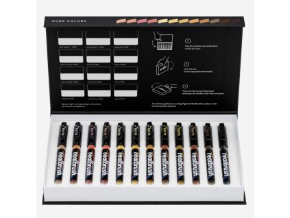 Karin Real Brush PIGMENT 12 ks Nude colors