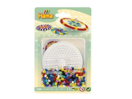 HAMA - Podložka s korálky MIDI- točicí káča - 600ks