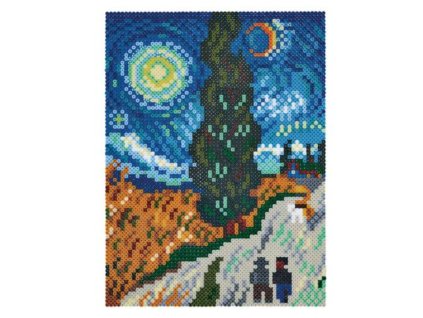 HAMA ART - zažehlovací korálky MIDI - Van Gogh