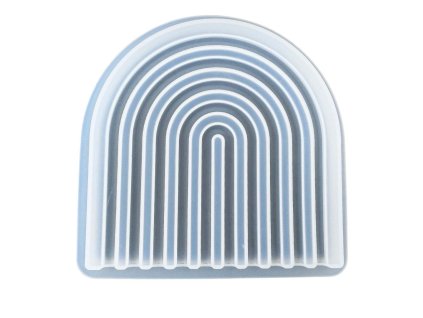Creatissimo - silikonová forma podtácek ve tvaru duhy