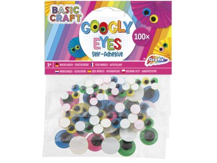 Nalepovací očička barevná