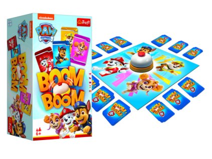 Společenská hra Boom Bomm - Tlapková patrola