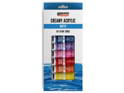 Pentart - sada akrylových barev 10 x 16 ml