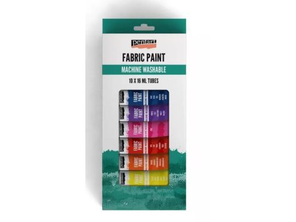 Pentart - sada barev v tubě na textil 10 x 16 ml