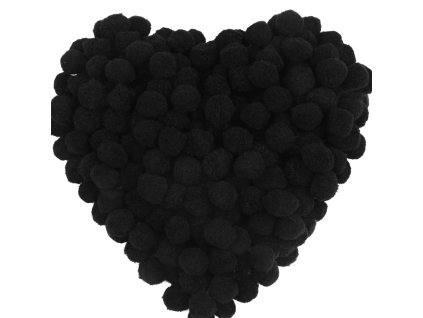 pom pom černá