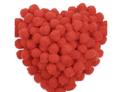 pom pom červená