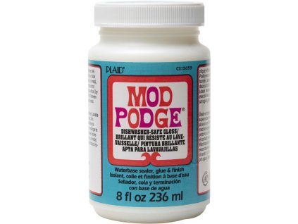 Mod Podge Dishwasher Safe - Lepidlo, lak a finiš bezpečný pro myčku 236 ml