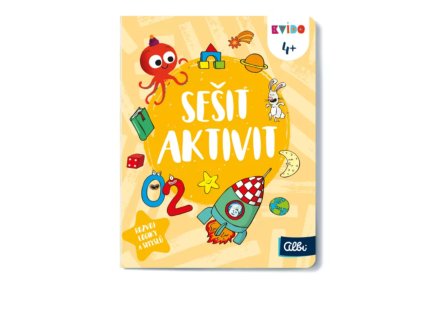 ALBI - Kvído - Sešit plný aktivit 4+