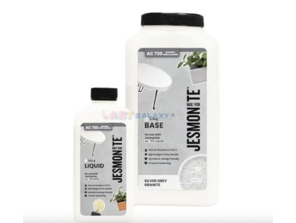 JESMONITE sada AC730 stříbrošedá žula 3 kg