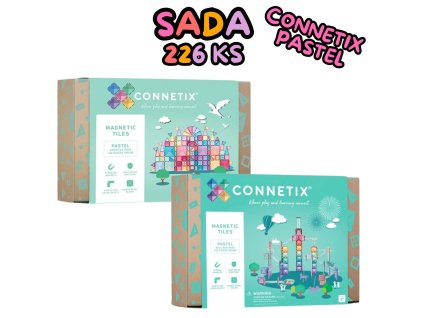Sada connetix pastel