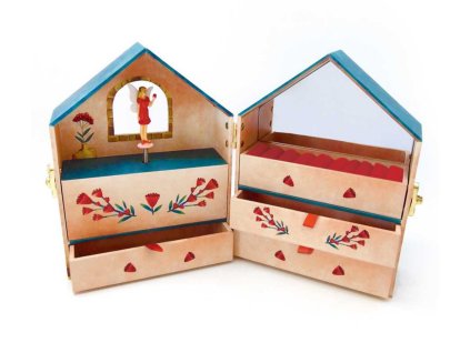 Svoora - Hrací šperkovnice DOMEČEK PRO VÍLY