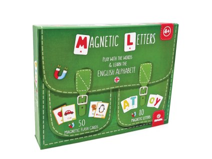 Svoora - ANGLICKÁ MAGNETICKÁ SADA - "Hrajte si se slovy a učte se písmena"