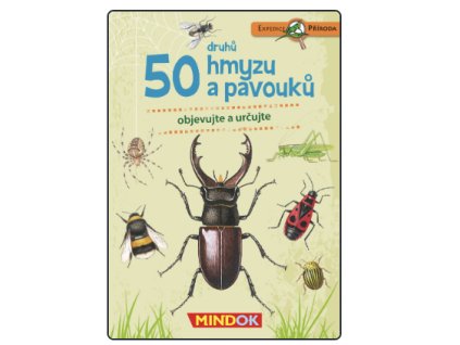 Mindok - Expedice příroda: 50 druhů hmyzu a pavouků