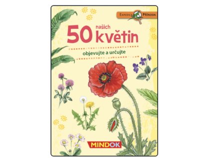 Mindok - Expedice příroda: 50 našich květin