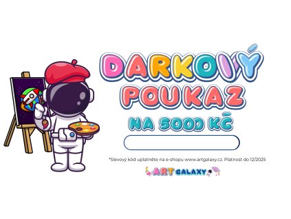 Dárkový poukaz v hodnotě 5000 korun