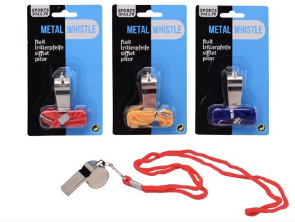 Kovová sportovní píšťalka