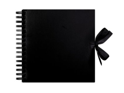 Scrapbook Black 8 x 8"