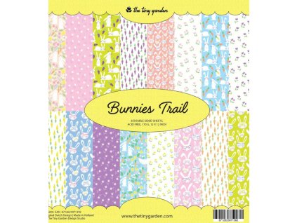 Dekorativní papír Bunnies Trails 12x12"