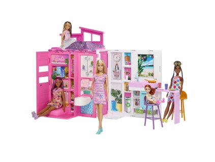 Barbie přenosný domeček