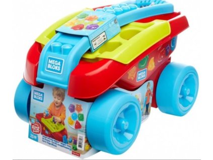 Fisher-Price - Mega Bloks Vozík se stavebnicí