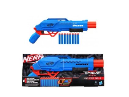 Nerf Alpha Strike BIG CAT DB-2 - puška na pěnové šipky