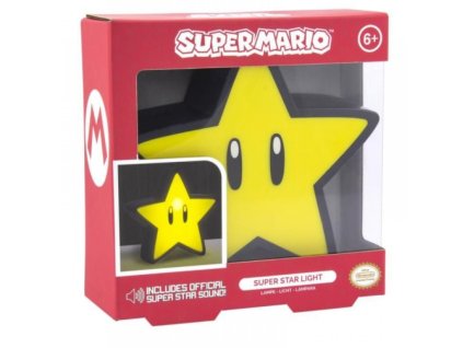 Super Mario Star - světlo se zvukem
