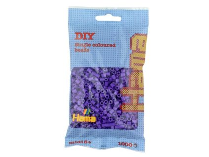 HAMA korálky MIDI - fialové 1000ks