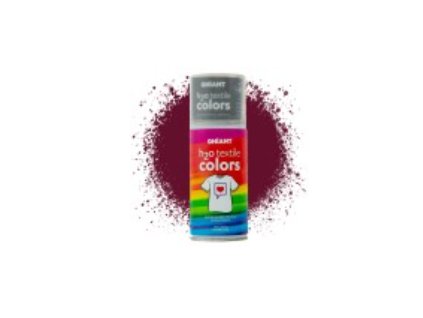 Ghiant - H2O barva ve spreji na textil - 150 ml - karmínově červená