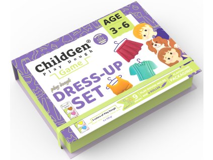 ChildGen - Přírodní modelína - módní sada - pro mladé návrháře!