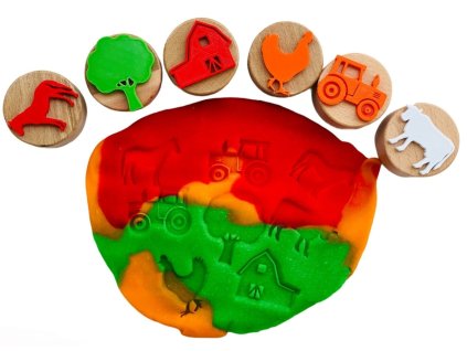 ChilGen - Dřevěná razítka Farma