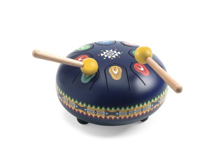 DJECO - Tongue drum - kovový buben