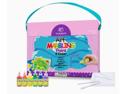 LT132 TookyLand - Sada na mramorování - 6 barev