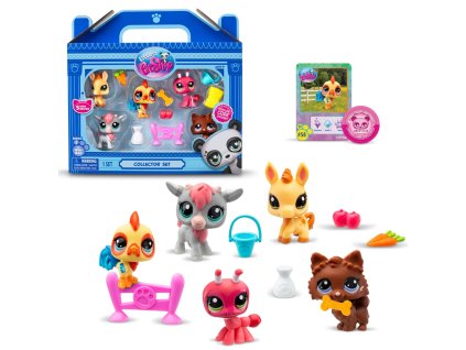 Littlest Pet Shop - Sběratelská sada Farm Besties