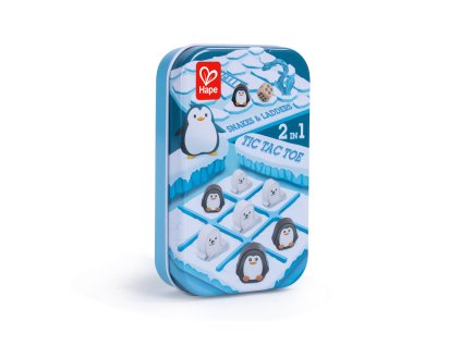 E0478 HAPE - Hra 2v1 Piškvorky a Hadi a žebříky