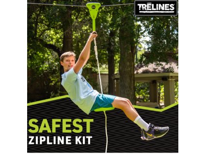 HAPE - Lanová dráha ZIPLINE 100' s brzdou