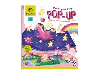 Ludattica - Vytvořte si svůj první POP UP - JEDNOROŽCI