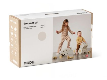 30706 4343 2 modu stavebnice dreamer set sand grey honey yellow