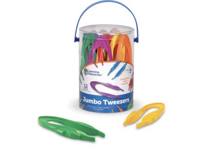 31129 4535 learning resources jumbo pinzety pro deti 12 kusu